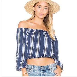 Show me your MuMu Lima scrunch Top NWT , Large